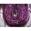 DARK ANTIQUE ROSE PINK - 150 Inches French Metal Wire Gimp Coil Bullion Purl - Check Rough - 3.80 Meters